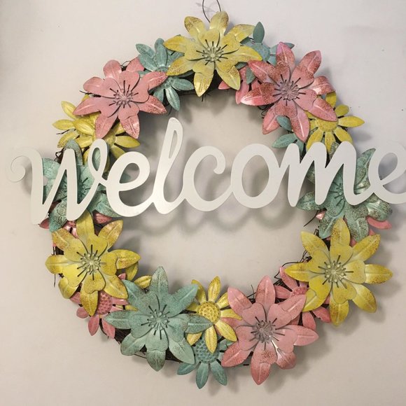 NWT- Welcome Wreath